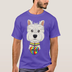 T-shirt Drapeau LGBTQ I Drapeau Gay pride I West Highland