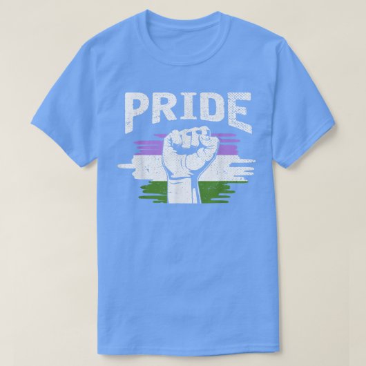 T-shirt Drapeau LGBTQ Pride Mont (Design devant)