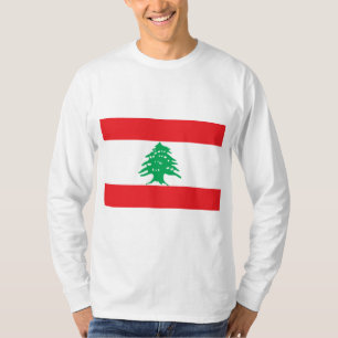 T-shirt Drapeau libanais (Drapeau libanais)