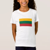 T-Shirt Drapeau Lituanie (Devant)