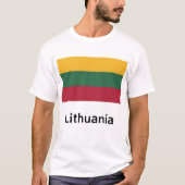 T-shirt Drapeau Lituanie (Devant)