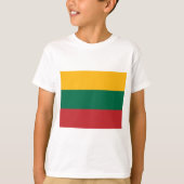 T-shirt Drapeau lituanien (Devant)