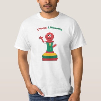 T-shirt Drapeau lituanien Pion Copyright Tony Sullivan