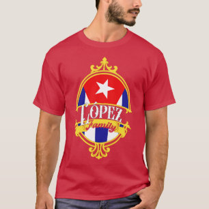 T-shirt Drapeau Lopez Family Cuba