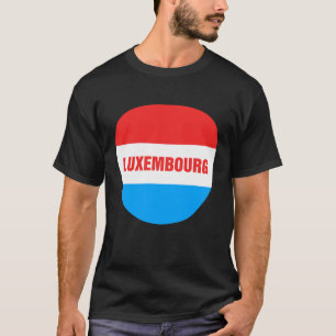 T-shirt Drapeau Luxembourg