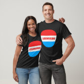 T-shirt Drapeau Luxembourg (Unisexe)