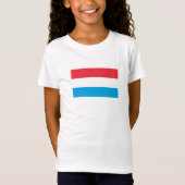 T-Shirt Drapeau Luxembourg (Devant)