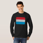 T-shirt Drapeau Luxembourg (Devant entier)