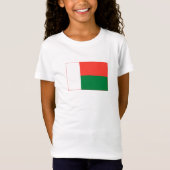 T-Shirt Drapeau Madagascar (Devant)
