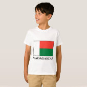 T-shirt Drapeau Madagascar (Devant entier)