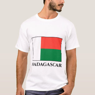 T-shirt Drapeau Madagascar