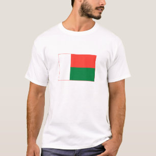 T-shirt Drapeau Madagascar