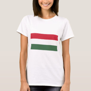 T-shirt Drapeau Magyarország - Hongrie