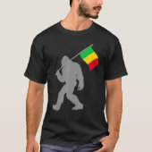 T-shirt Drapeau Malien Sur Le Drapeau Mali (Devant)