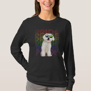 T-shirt Drapeau Maltais Lgbt-Q Gay pride Lesbian Chien Lgb