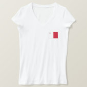 T-shirt Drapeau Malte (Design devant)