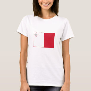 T-shirt Drapeau Malte