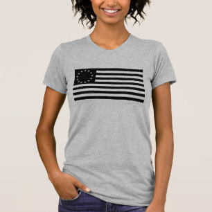 T-shirt Drapeau Manga, Betsy Ross ou Drapeau Cercle Améric