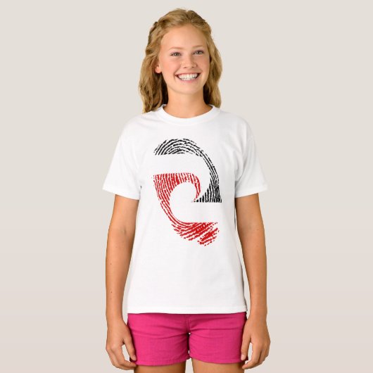 T-shirt Drapeau maori (Devant entier)