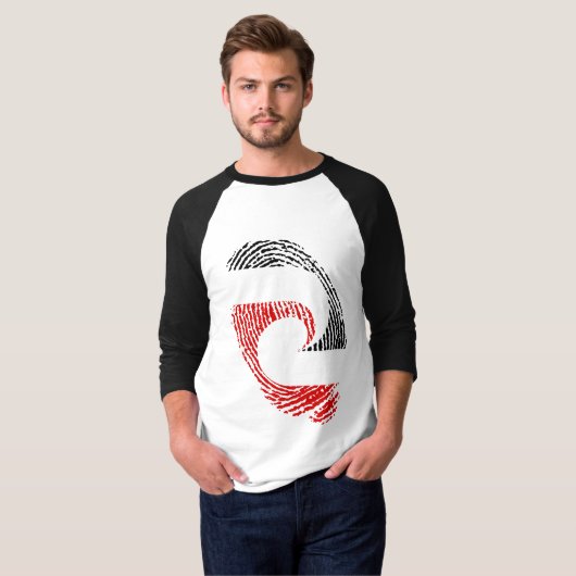 T-shirt Drapeau maori (Devant entier)