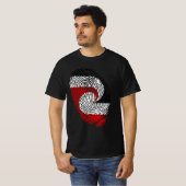 T-shirt Drapeau maori (Devant entier)