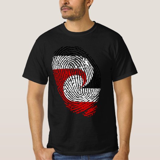 T-shirt Drapeau maori (Devant)