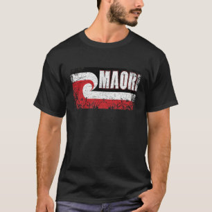 T-shirt Drapeau maori Nouvelle-Zélande