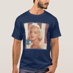 T-shirt Drapeau Marilyn
