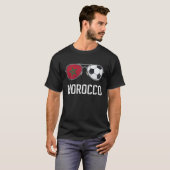 T-shirt Drapeau Maroc (Devant entier)