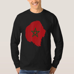 T-shirt Drapeau marocain Atlas Lion