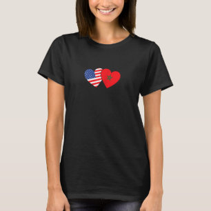 T-shirt Drapeau marocain soc marocain