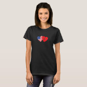 T-shirt Drapeau marocain soc marocain (Devant entier)