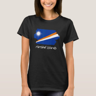 T-shirt Drapeau marshalais Îles Marshall