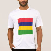 T-shirt Drapeau mauricien (Devant)
