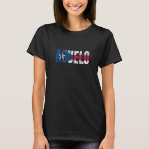 T-shirt Drapeau Mens Abuelo Porto Rico Grandpa Porto Rico
