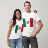 T-shirt Drapeau mexicain (Unisexe)