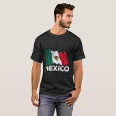 T-shirt Drapeau mexicain (Devant entier)