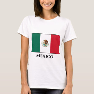 T-shirt Drapeau mexicain