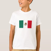 T-shirt Drapeau mexicain (Devant)