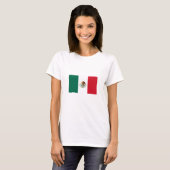 T-shirt Drapeau mexicain (Devant entier)