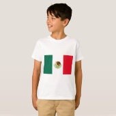 T-shirt Drapeau mexicain (Devant entier)