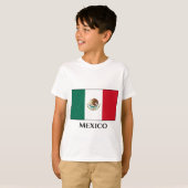 T-shirt Drapeau mexicain (Devant entier)
