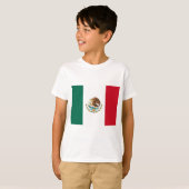 T-shirt Drapeau Mexicain (Devant entier)
