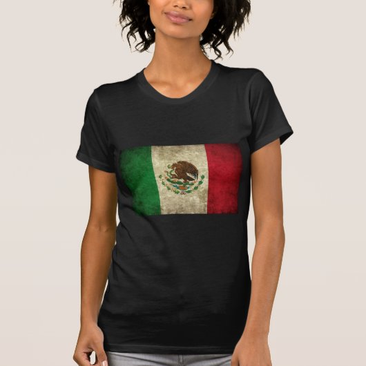 T-shirt drapeau mexicain (Devant)