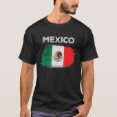 T-shirt Drapeau mexicain (Devant)