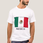 T-shirt Drapeau mexicain (Devant)