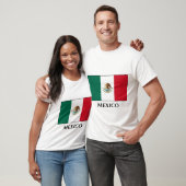 T-shirt Drapeau mexicain (Unisexe)