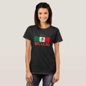 T-shirt Drapeau mexicain 16 septembre viva Mexique Indepen (Devant entier)