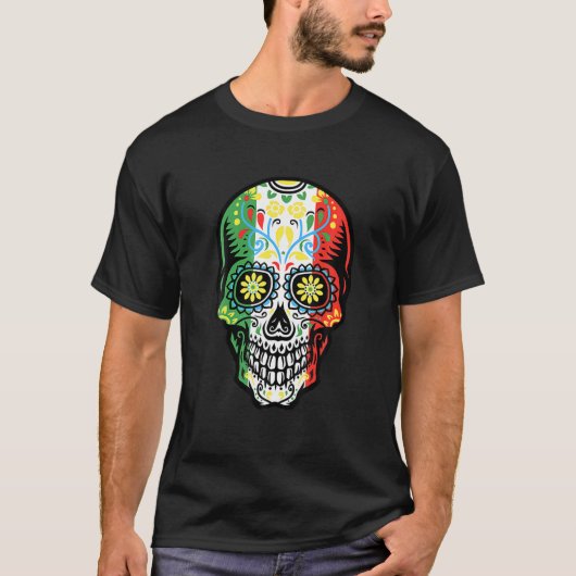 T-shirt Drapeau mexicain Cinco De Mayo (Devant)