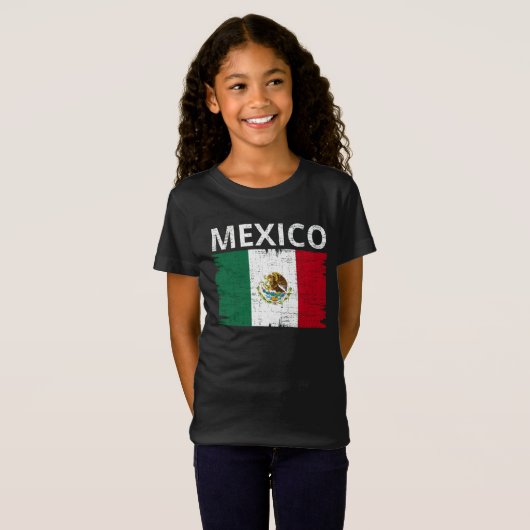 T-Shirt Drapeau mexicain Cinco de Mayo (Devant entier)